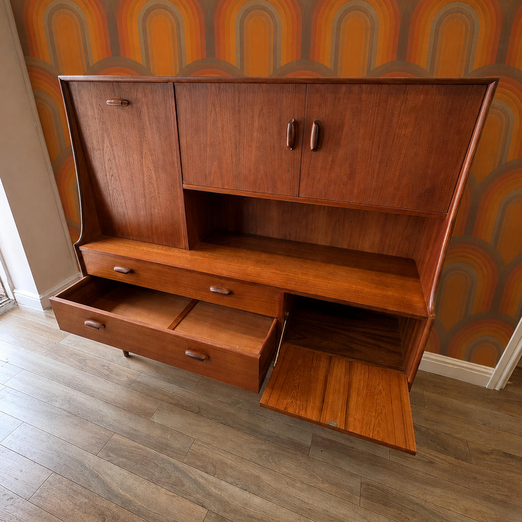 G-Plan (EGomme) Brasilia teak highboard