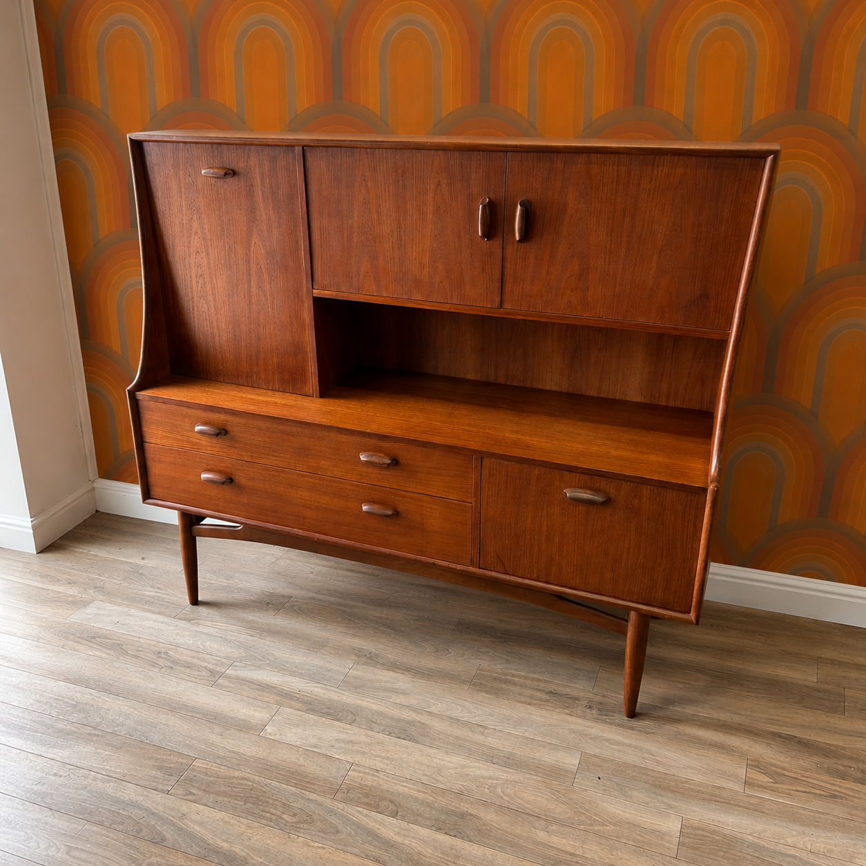 G-Plan (EGomme) Brasilia teak highboard