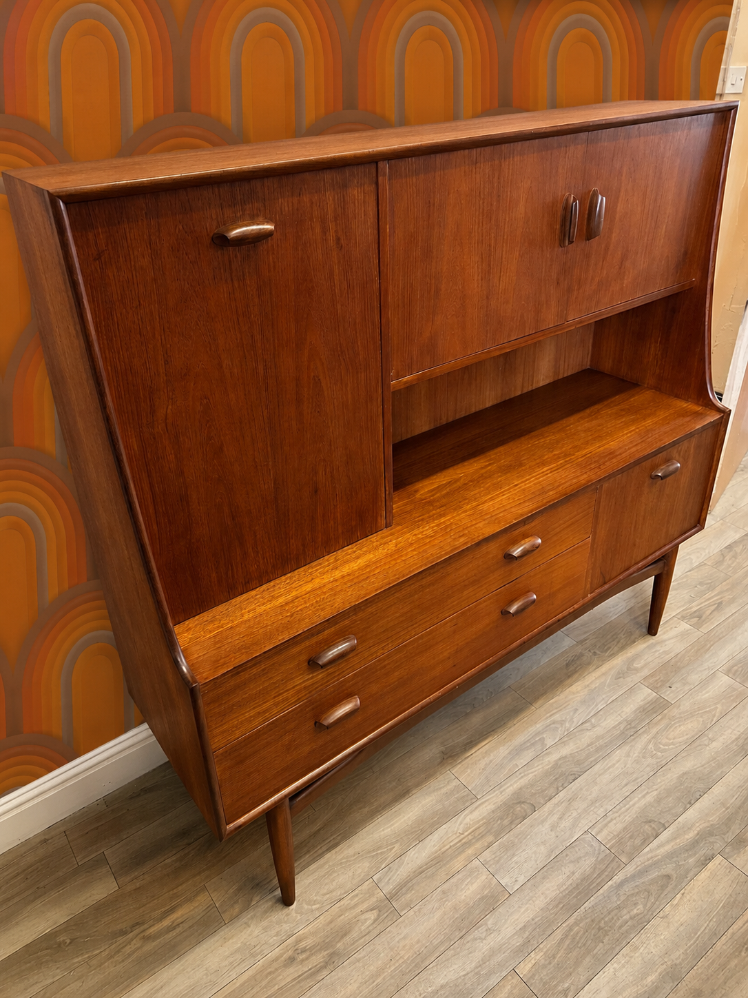 G-Plan (EGomme) Brasilia teak highboard