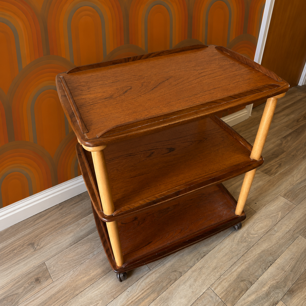 Ercol Elm & Beech Serving Trolley