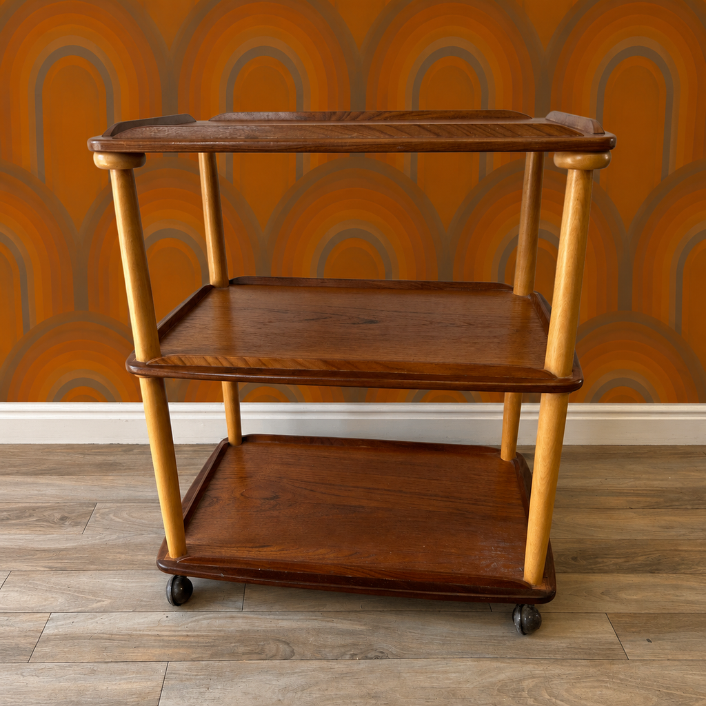 Ercol Elm & Beech Serving Trolley