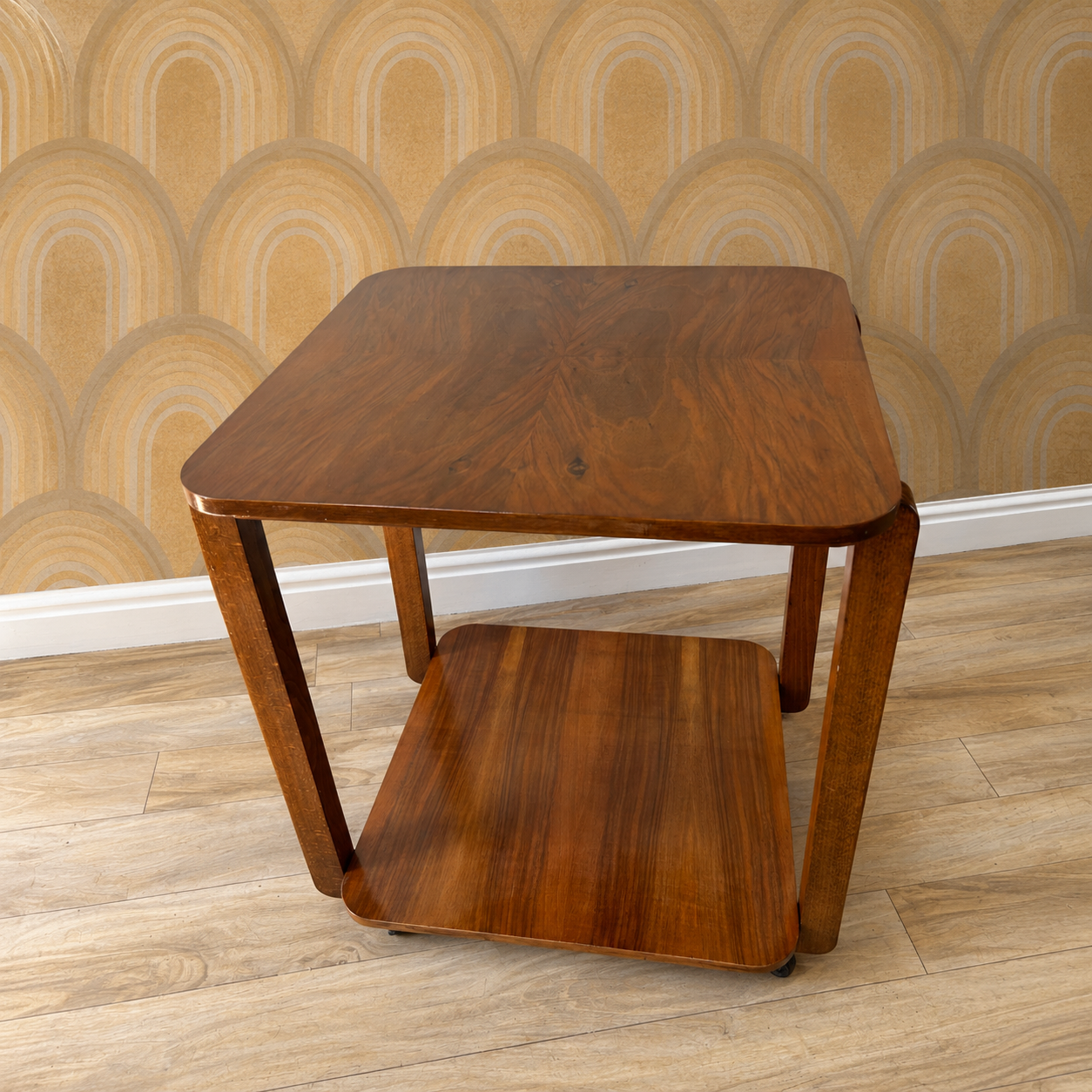 Art Deco drinks trolley