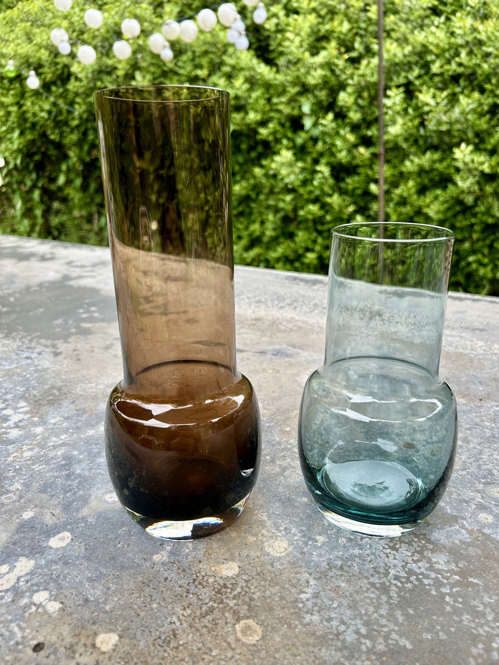Tamara Aladin for Riihimaen Lasi Oy Bulb Glass Vase