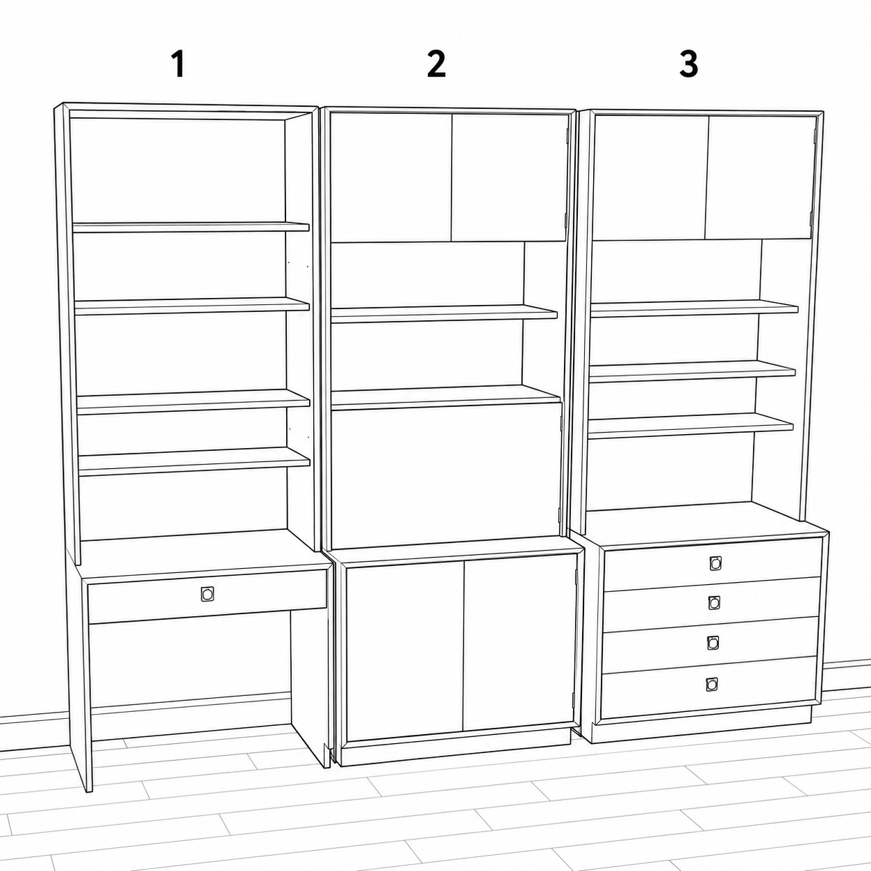 G-Plan 'Form 5' Room Divider — Single, Pair or Set of Three
